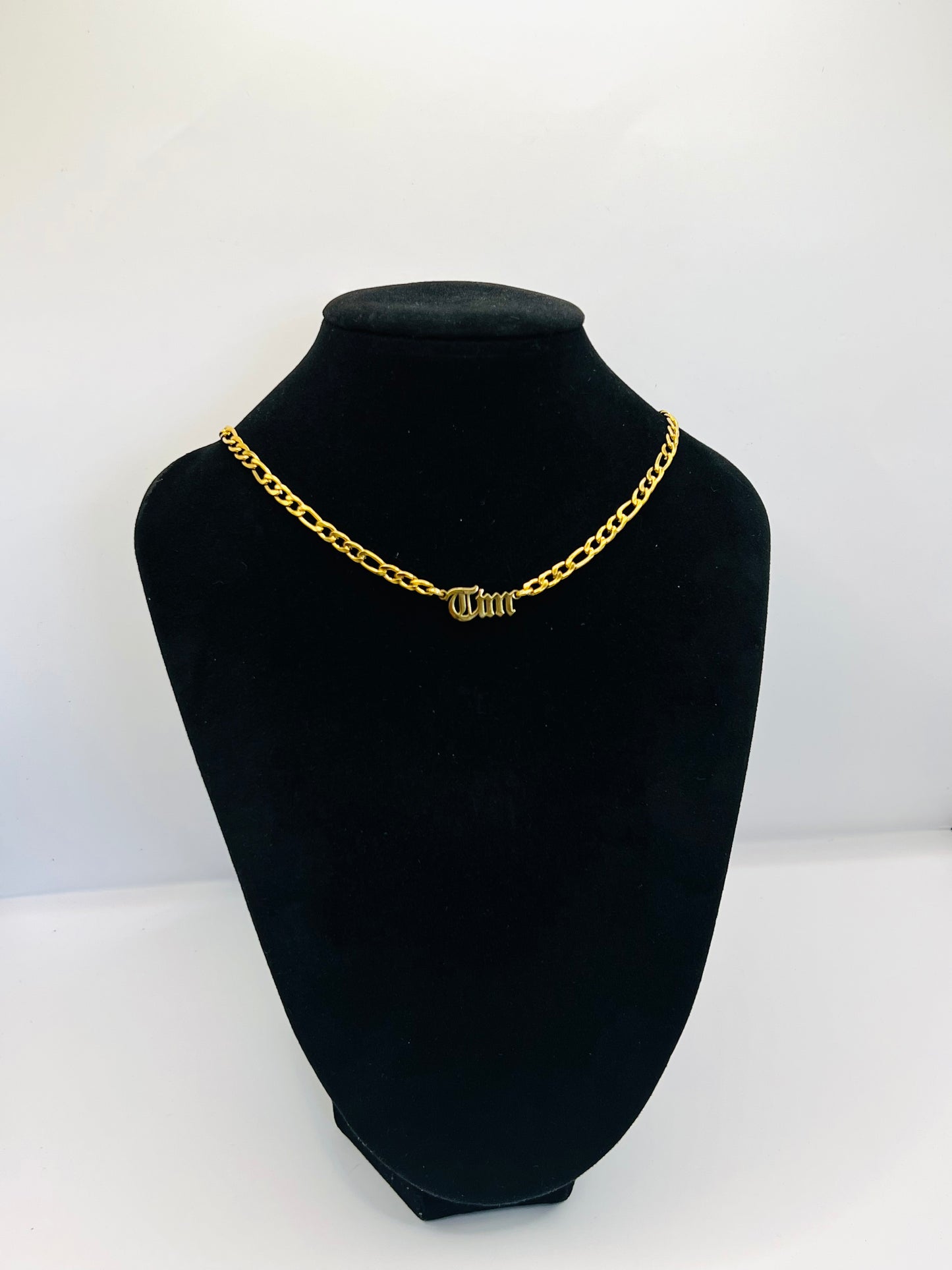 Name Gothic Necklace
