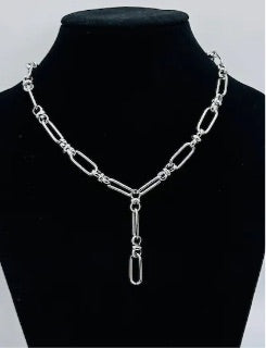 Y Chain Drop Necklace