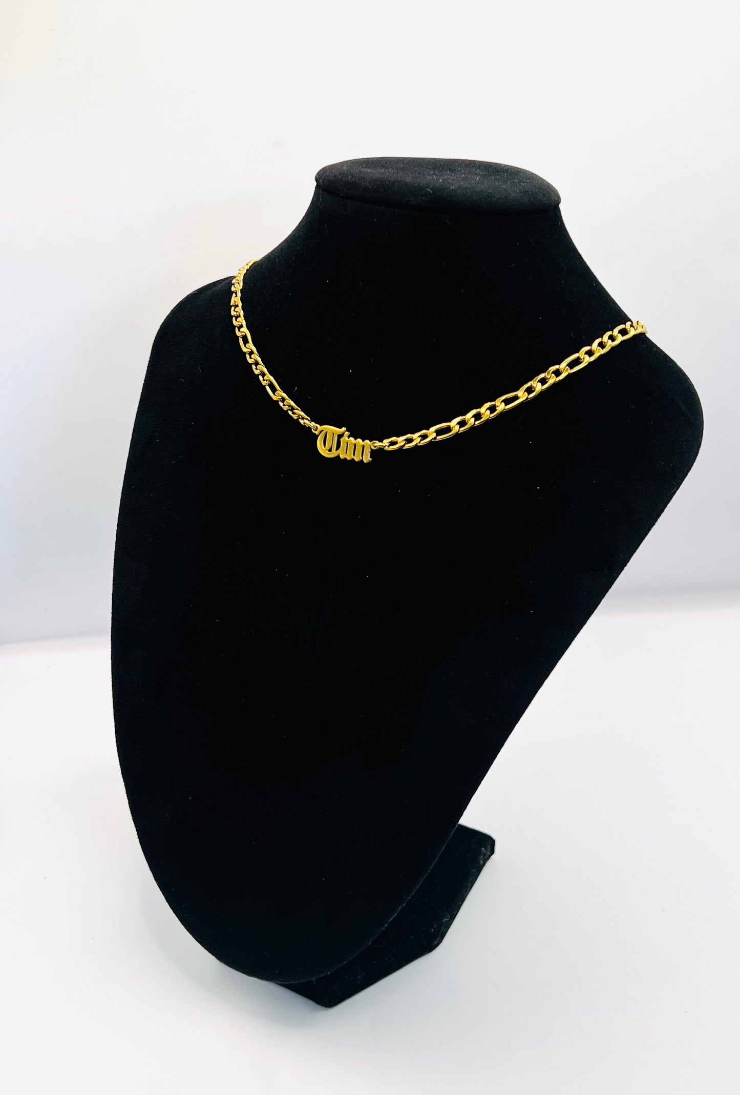 Name Gothic Necklace