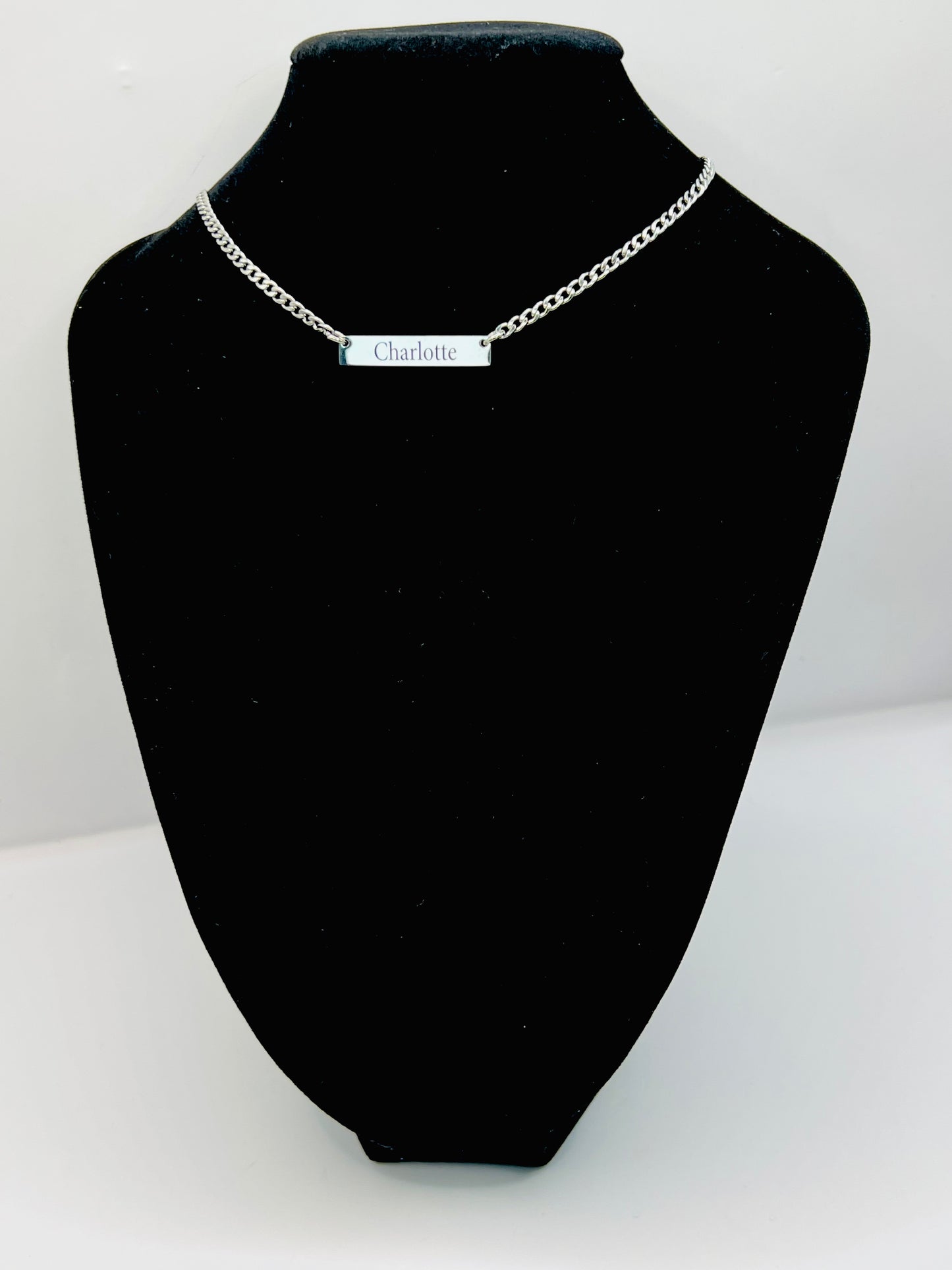 Flat Bar Necklace