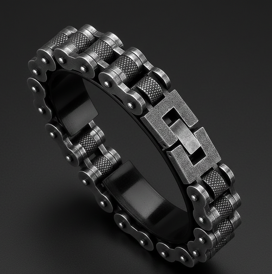 Men's Motorcycle Bike Chain Bracelet