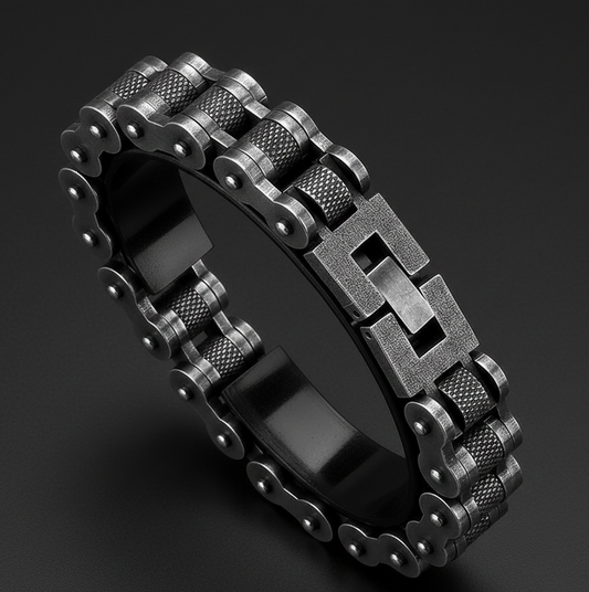 Men's Motorcycle Bike Chain Bracelet