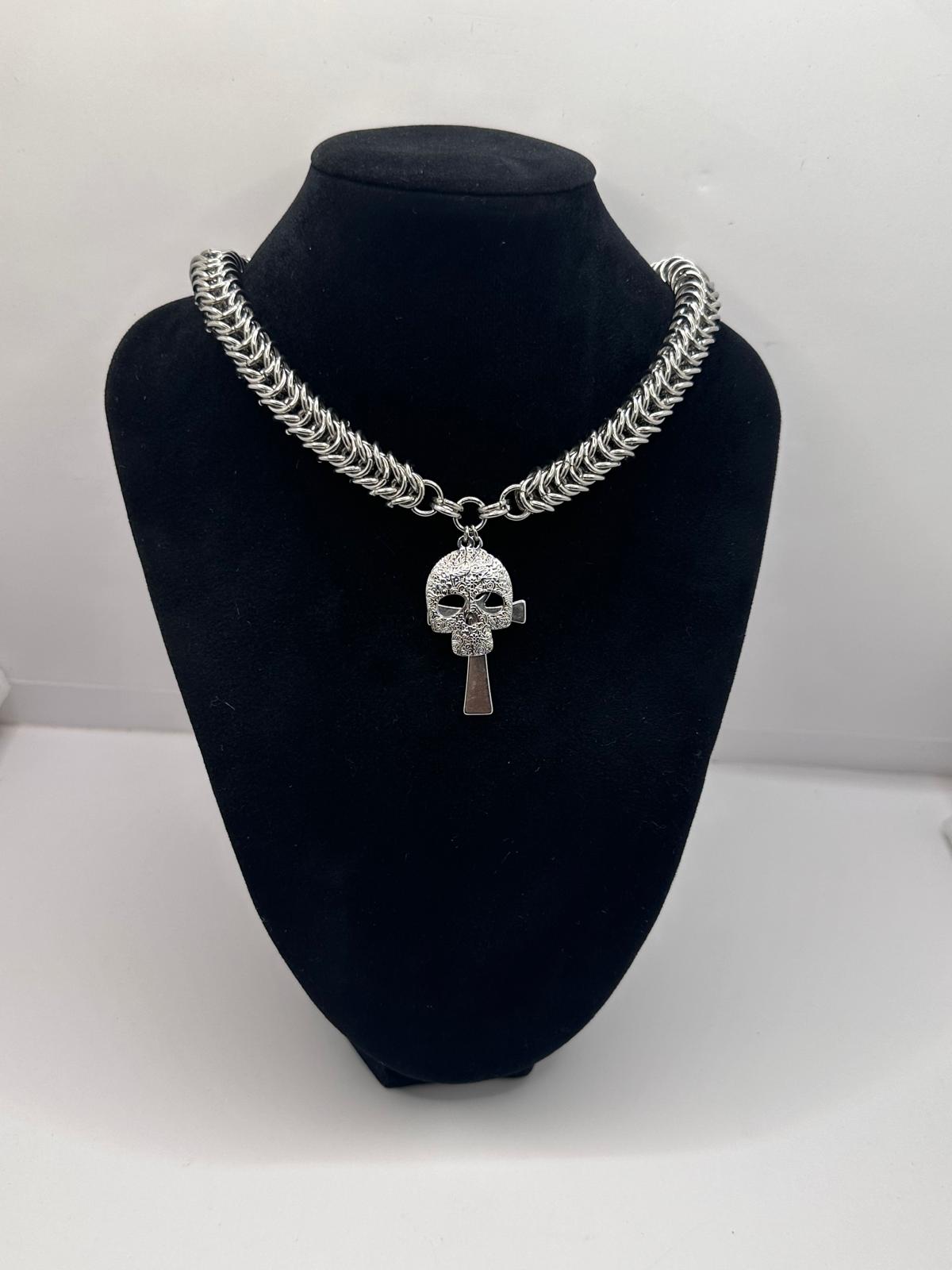 Silver Stainless Steel Necklace