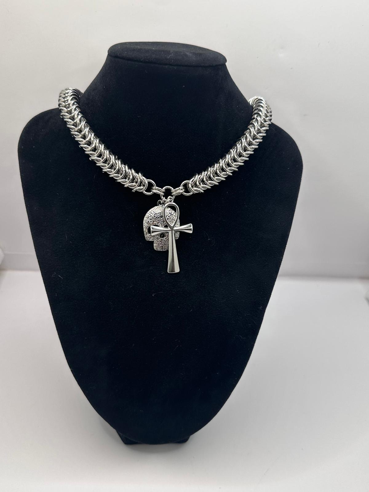 Silver Stainless Steel Necklace