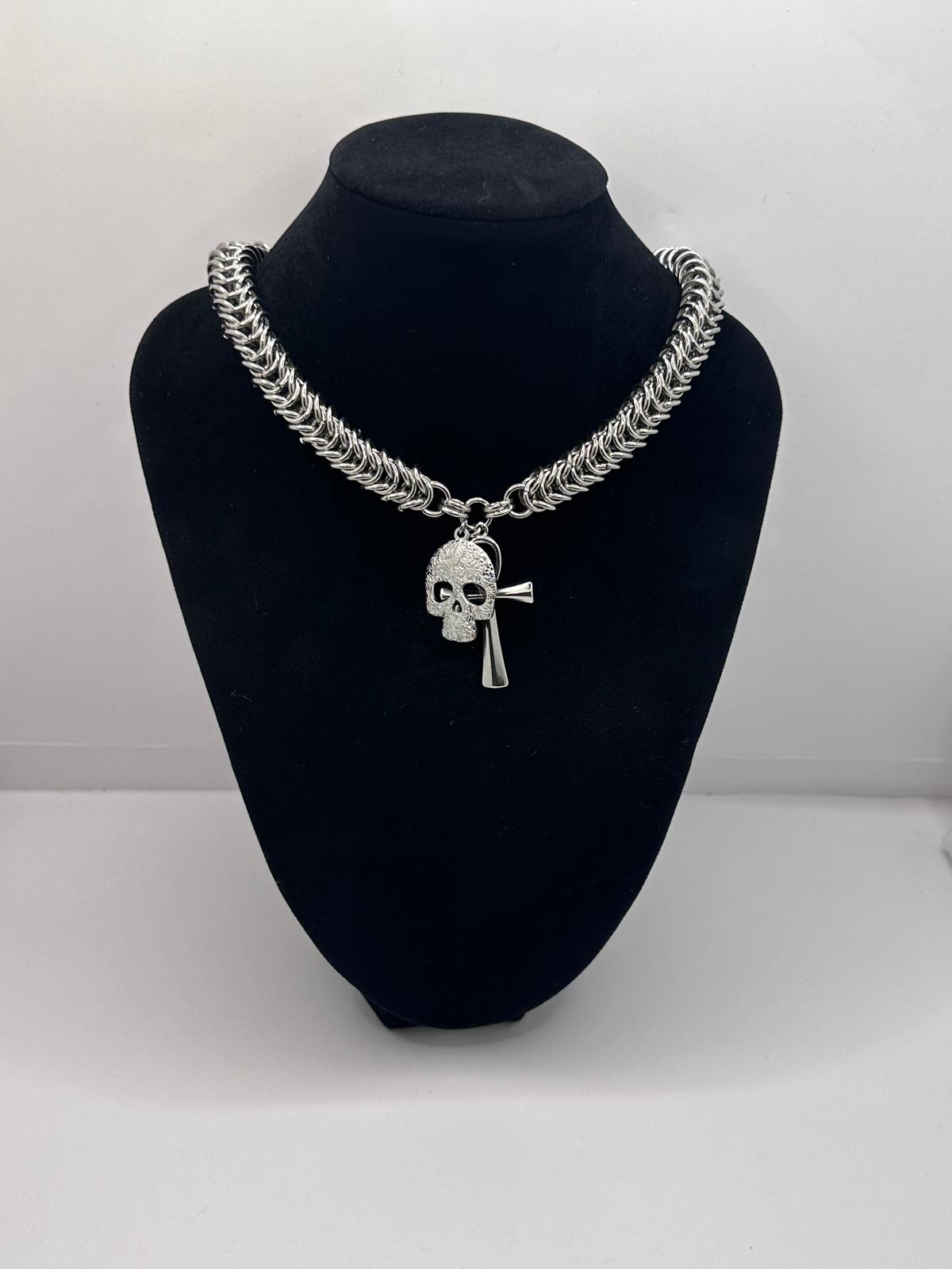 Silver Stainless Steel Necklace