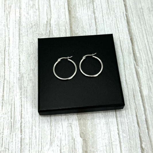 Circle Hoop Earrings