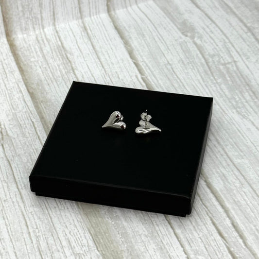 Heart Stud Earrings