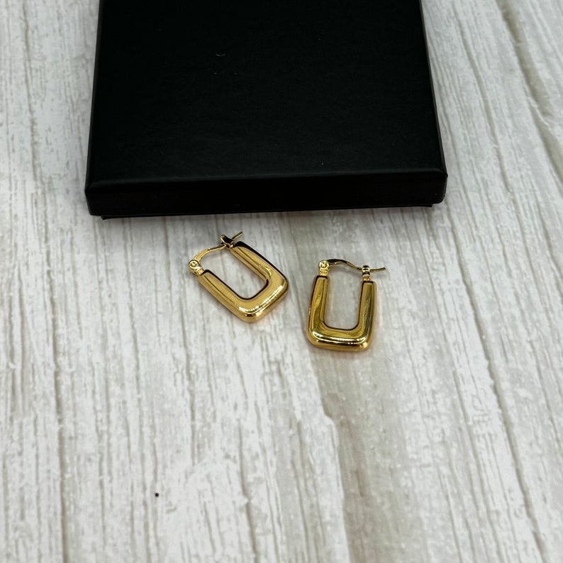 Square Hoop Earrings