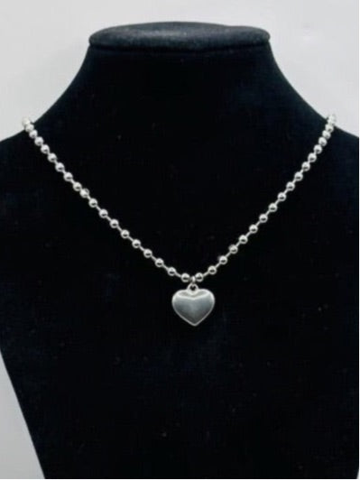 Ball Heart Necklace