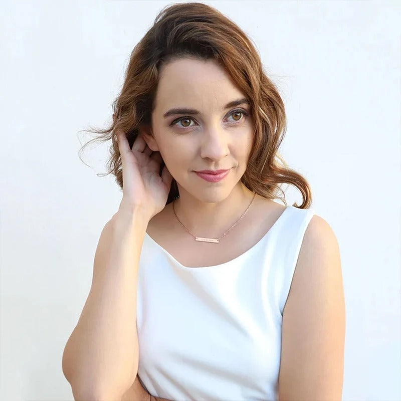 Flat Bar Necklace