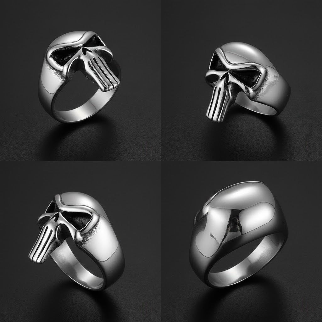 Silver Skull Hand Men Ring Jewellery