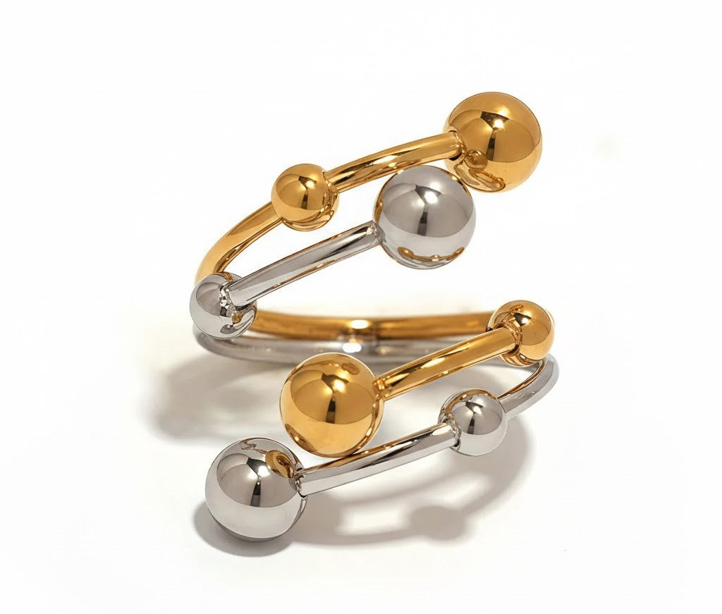 Women`s Ball Open Ring Jewellery