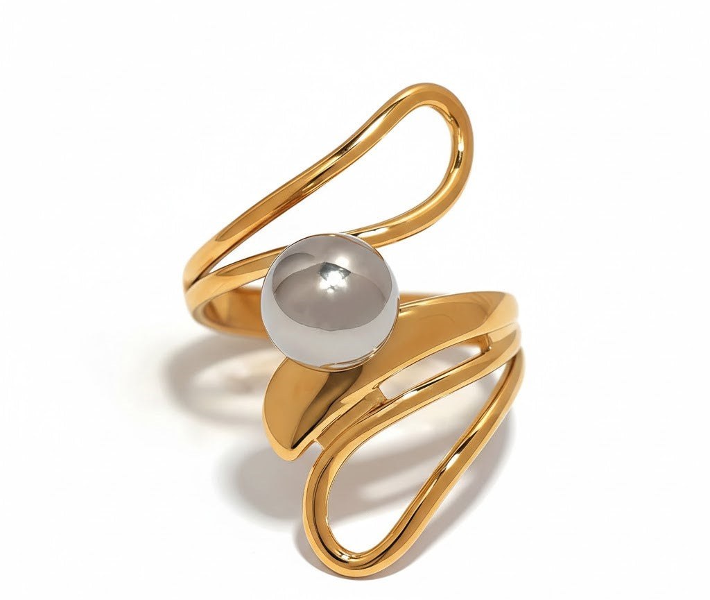 Women`s Ball Open Ring Jewellery
