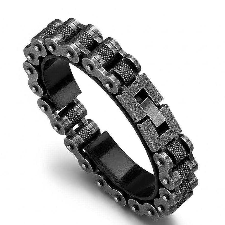 Men's Motorcycle Bike Chain Bracelet