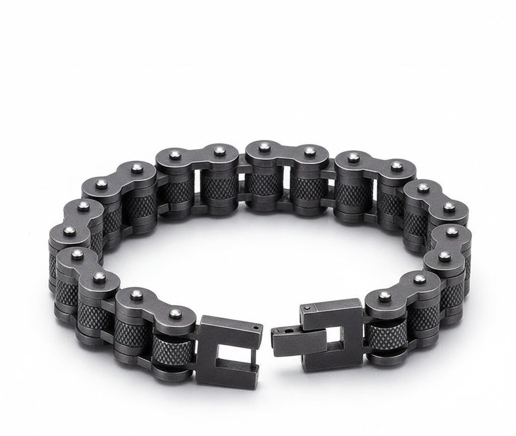 Men's Motorcycle Bike Chain Bracelet