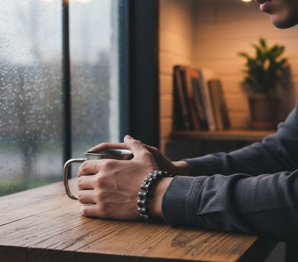 Men's Motorcycle Bike Chain Bracelet